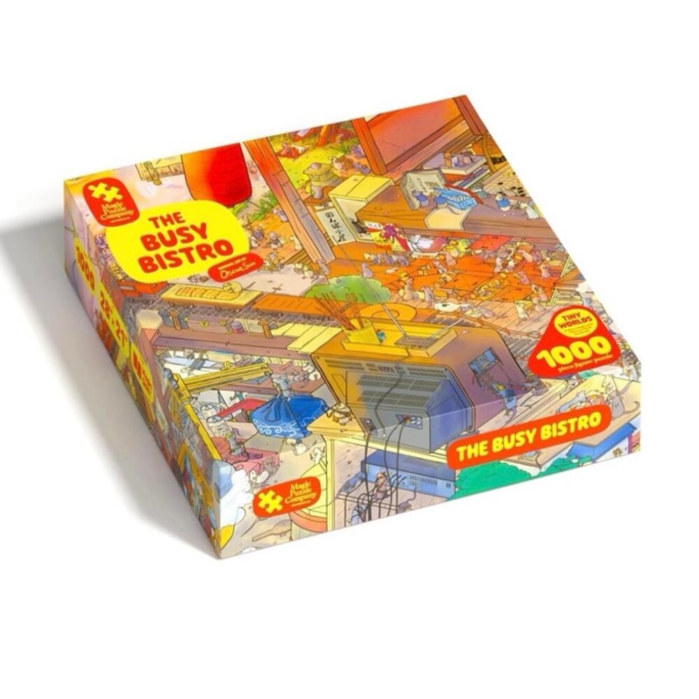 NEW SEALED The Busy Bistro" from the Magic Puzzle Company.